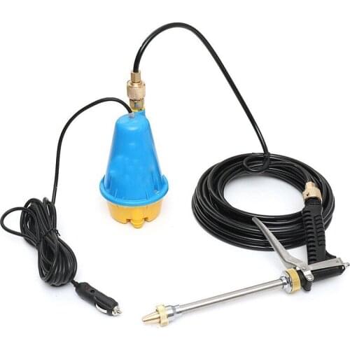 Portable 12V High-pressure Electric Car Washer On-board Car Washer Pump On-board Car Washer 12V Pressure Gun Washer