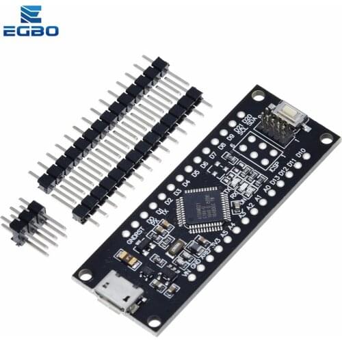 SAMD21 M0-Mini. 32-bit ARM Cortex M0 core. Pins UnSoldered. Compatible with Arduino Zero, Arduino M0. Form Mini