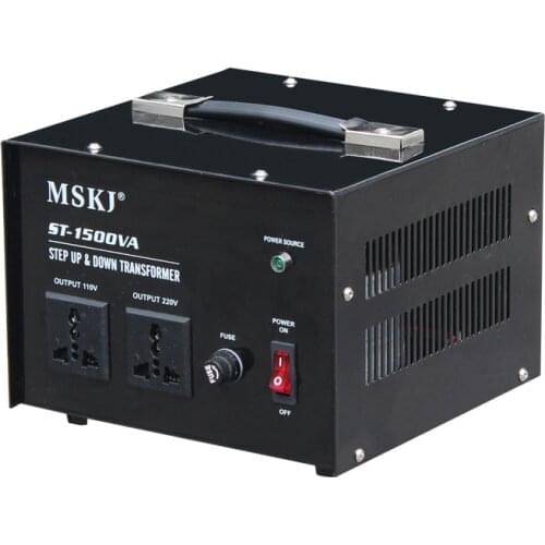 ST-1500 Manufacturer Step Up & Down Transformer 120/240V
