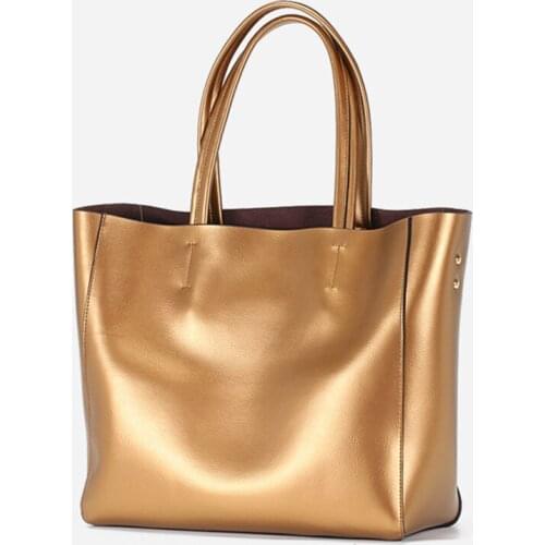 OCEHNUU Retro Big Tote Handbags For Women 2020 Designer Luxury Shoulder Bag Woman Real Leather Purses Ladies Bags Large Capasity