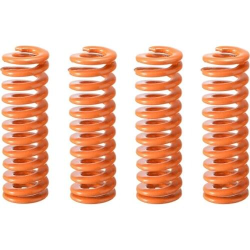 For 3D Printer Parts 10pcs 3D Printer Parts Spring For Heated Bed CR-10 Hotbed Imported Length 25mm OD 8mm ID 4mm Mayitr