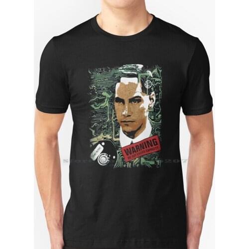 1995 Johnny Mnemonic - Keanu Reeves T Shirt 100% Pure Cotton Cool Hand Luke Nightmare Before Christmas Labyrinth Dirty Dancing