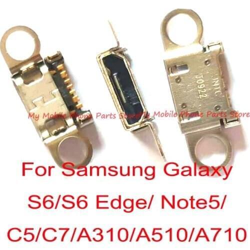 2~200 PCS Original Micro USB Charging Port Plug Dock Connector For Samsung Galaxy S6 edge A310 A510 A710 G928 Note5 N920 C5 C7