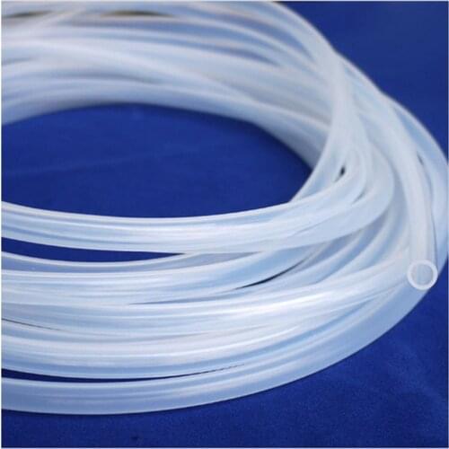 8x12mm Food Grade Flexible Soft Silicone Hose Tube Pipe ID8mm OD12mm- 3/5/10 Meters