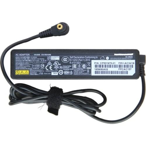 AC Adapter fit for Fujitsu ADP-65MD B FPCAC163 19V 3.42A 5.5x2.5mm with Power Cord
