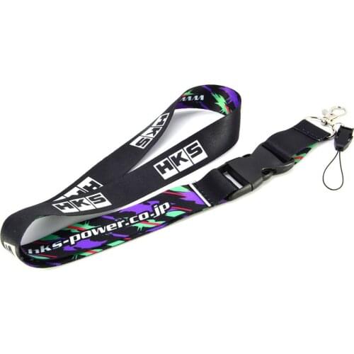 JDM Lanyard Keychain Neck Strap Quick Release Key Chian 2 Sided Print