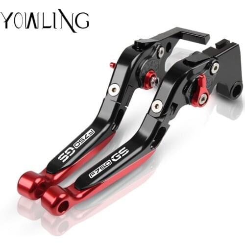 For BMW F750GS F 750 GS 2017 2018 2019 2020 Motorcycle Accessories Aluminum Extendable Brake Clutch Levers F750GS Handle lever
