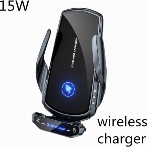 Charger holder 15W smart induction magnetic Qi wireless charger for iPhone 8/8Plus 12/12Pro 11/11Pro Samsung S8/9 Huawei Mate30