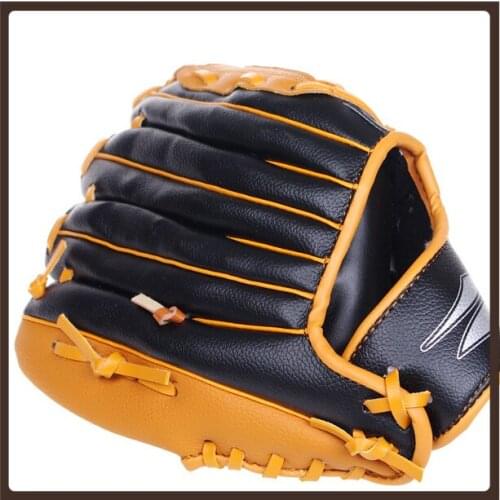 Kids Baseball Glove Leather Left Hand Training Leather Baseball Equipment Softball Ball Honkbal Handschoen Baseball Equipment