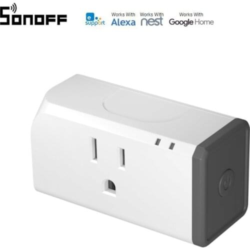 SONOFF S31 / S31 Lite US 16A WIFI Smart Switch Socket No Hub Request Timer Power Monitor Home Compatible With Alexa Google Home