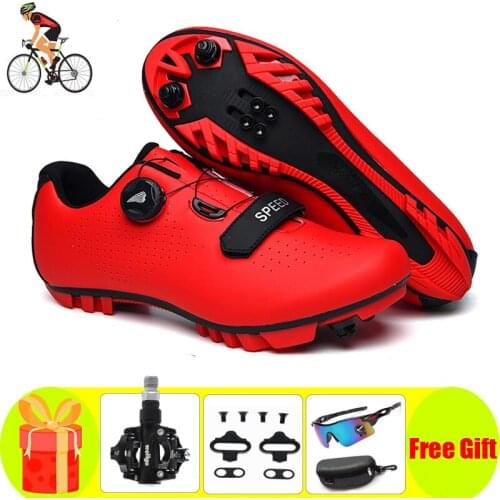 Mtb Cycling Shoes Sapatilha Ciclismo Mountain Bike Bicycle Men Women Sneakers Nylon Sole Breathable Sports Shoes Self-locking