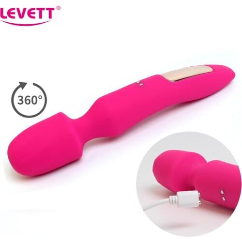 Powerful AV Vibrators for Women Mini Vibrator USB Vibrating Clitoris Stimulator G Spot Dildo Masturbator Sex Toys Female