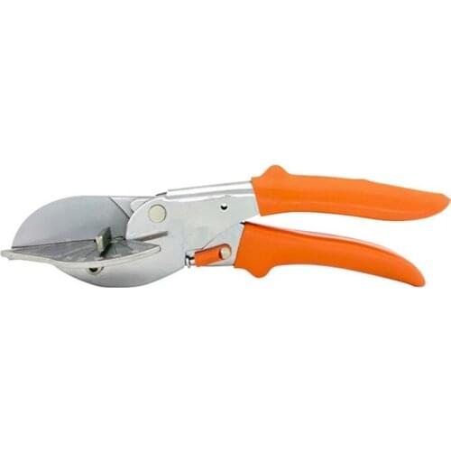 Multifunctional angle scissors PVC plastic scissors 45-120 degree wire groove multi angle scissors