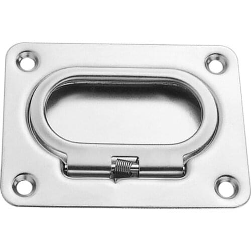 Single Flush Pull Hatch Latch 304 Stainless Steel Marine Boat Deck Hardware