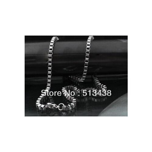 10pcs 21.6'' LOLI girls jewelry Stainless Steel thin 1.9mm box chain necklace,free shipping fit pendant