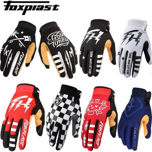 2021 FOXPLAST Motocross Gloves Moto Racing Gloves BMX ATV MTB Off Road Motorcycle gloves Mountain Bike MTB Gloves