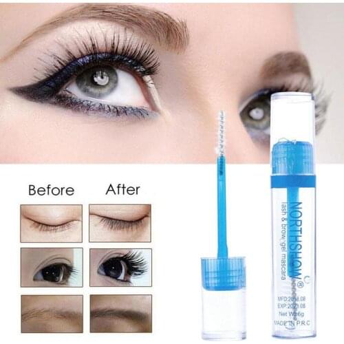 Transparent Waterproof Mascara Eye Lashes Extension Fast Dry White Makeup Eyelash Long Curling Eyelashes Mascara Lengthening