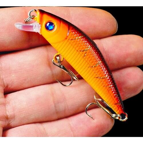 1pc 5.8cm 8g Minnow Fishing Lures Hard Lure Fishing Tackle 6# Hook Artificial Bait Hard Lure