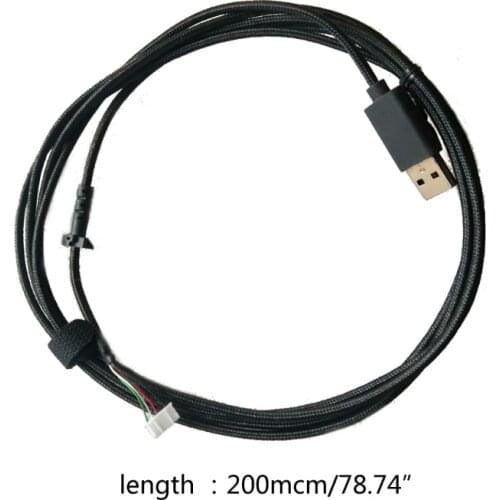 Nylon Braided USB Mouse Cable for logitech G403 hero Wired GPRO Wired G102 Mouse
