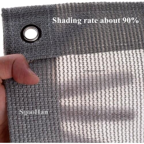 Custom size 3.5x2.5m HDPE Anti-UV Sun Shading Ne Sunshade Net