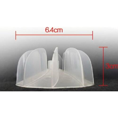 50pcs/H30mm diameter 64mm Hair dryer accessories motor fan blades / wind turbine / barber salon common duct wind page 4mm hole