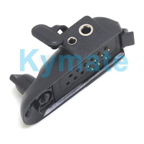 Audio Adapter M Interface 2 Pin Headset Port Accessories MOTOROLA GP328 GP140 GP320 GP329 GP338 HT750 Walkie Talkie Replacement