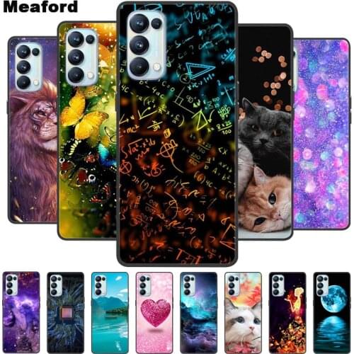 For OPPO Find X3 X2 Neo Case Soft Silicone Cool Cartoon Case For OPPO Find X2 X3 Lite Back Cover X2Neo X3Neo TPU Phone Fundas