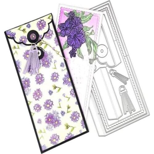 DIY Envelope Printing Carbon Steel Embossing Mold for Paper Card Making N0PA