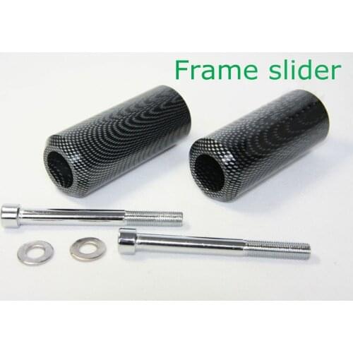 For 1991-1998 Honda CBR 600 F2 / F3 1992 1993 94 95 1996 1997 Motorcycle bike No Cut Frame Slider Crash Protector Black / Carbon