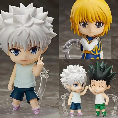 HUNTER x HUNTER Killua Zoldyck 1184 Kurapika 1185 PVC Action Figure Collectible Model Toy