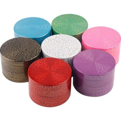 Exquisite 4-Layers Metal Weed Tobacco Grinder Crack Manual Zinc Alloy Herb Crusher Tobacco Shredder Specifications Complete