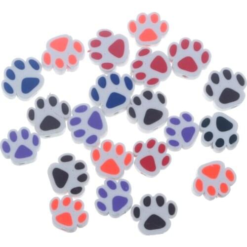 50Pcs 14x12mm Mixed Clay Foot Cabochon Flatback Decoration Crafts Embellishments For Scrapbooking Diy Accessories