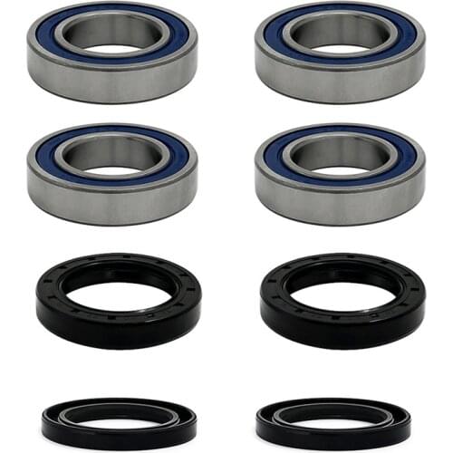 Rear Wheel Bearing & Seals Kit for Suzuki King Quad Quadrunner 250 300 4WD LTF LTF300F 4x4 LTF4WDX LT4WD 2 Kits