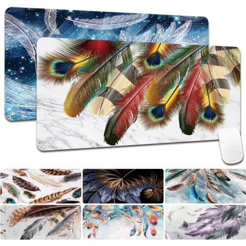 Mouse Pad Large Size Anti-Slip Mousepad Waterproof PU Leather Gamer Desk Mat for Office Computer Desk Mat