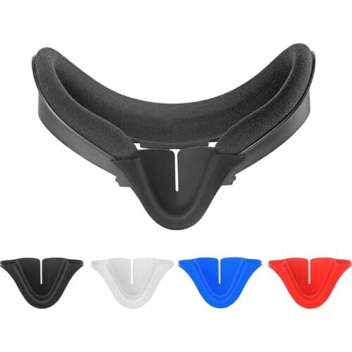 VR Headset Anti-Leakage Silicone Nose Pad Blackout Cover Protective Cushion for Oculus Quest 2 Face Eye Mask Accessories