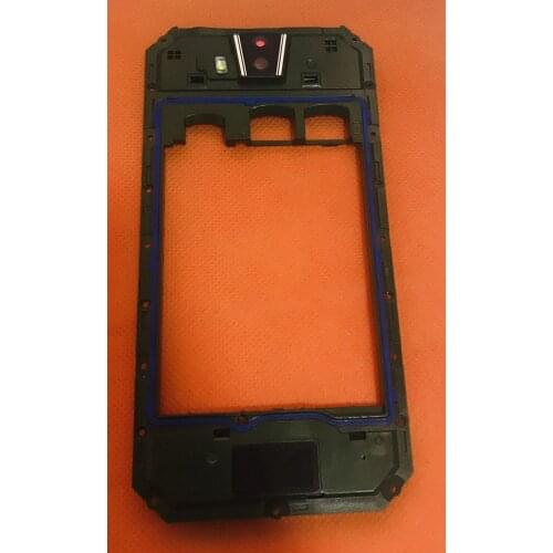 Used Original Back Frame shell case + lens glass+ Antenna for Blackview BV4000 Pro MT6580A Quad Core 4.7 Inch Free shipping