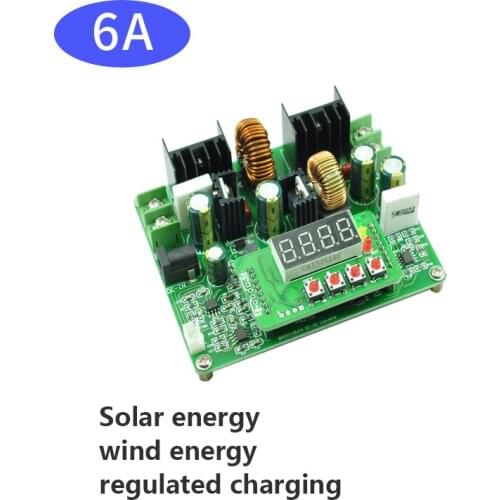 CNC adjustable DC power supply board 6A digital display voltage and current display automatic lifting pressure solar charging