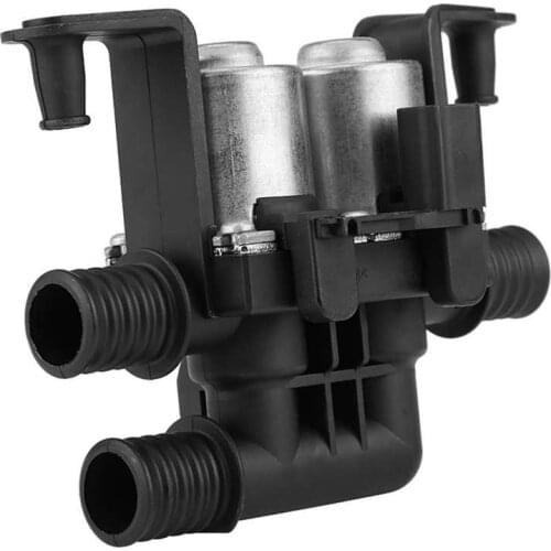 Car Heater Control Valve Dual Solenoid Iron for BMW 5 Series E38 E39 E46 E53 X5 64128374995 Car Dual Solenoid Accessories