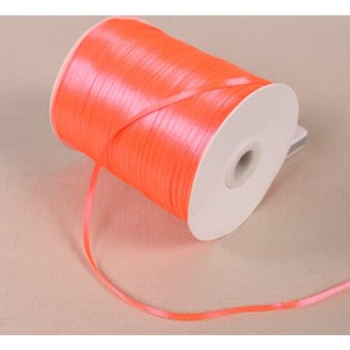 1/8" 3mm Satin Ribbon for packing and bow & Garment Accessories 20y/lot 23