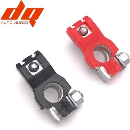2Pcs Auto Car Replacement Battery Terminal Clamp Clips Brass Connector Hot Original ar