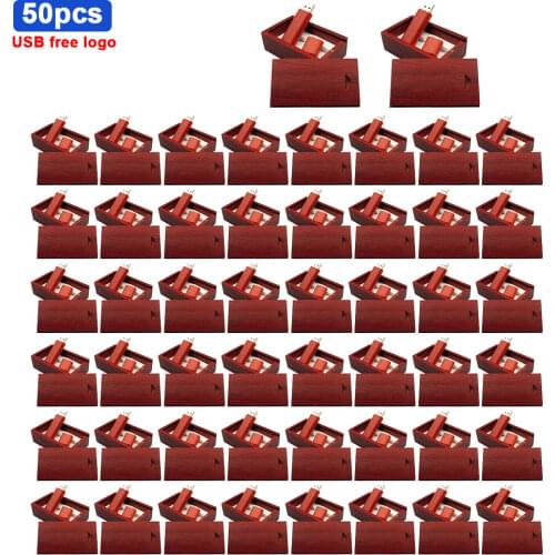 50pcs/lot hot usb 2.0 pen drive 16gb 32gb 64gb 128gb wooden memory usb flash drive 32gb usb flash stick pendrive cle usb stick