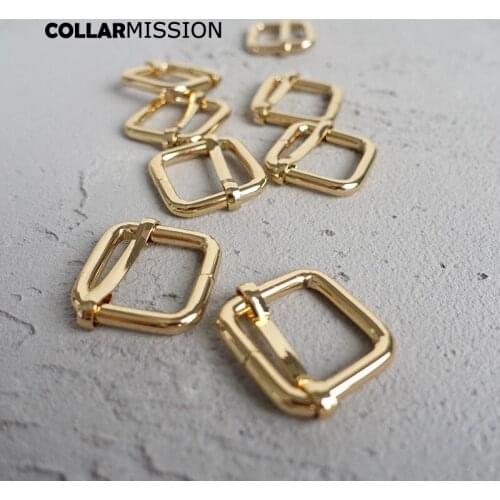 50pcs/lot Metal accessory for DIY dog collar 20mm Webbing LeatherCraft Sewing mountaineering Bag Parts adjuster buckle LXK20J