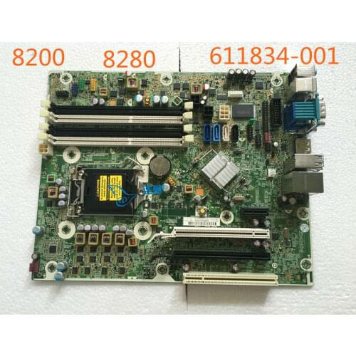 611834-001 For HP Compaq 8200 8280 Desktop Motherboard 611793-002 611794-000 LGA1155 Mainboard 100%tested fully work