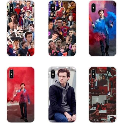Accessories Phone Cases Covers For Apple iPhone X XR XS 11Pro MAX 4S 5S 5C SE 6S 7 8 Plus ipod touch 5 6 Pattern Tom Holland