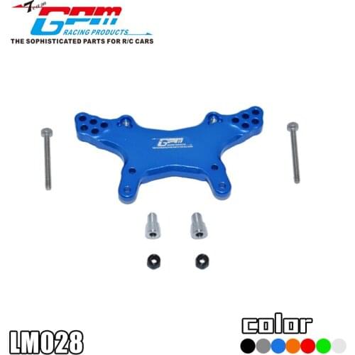 GPM Aluminum Front Damper Mount Lm028 for Losi 1/18 Mini-t 2.0 2wd Stadium Truck RTR Replace LOS214011