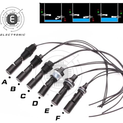 Horizontal Float Sensor Switch Side Mount Liquid Water Level Sensor Controller Automatic Water Pump Controller For Tank Pool