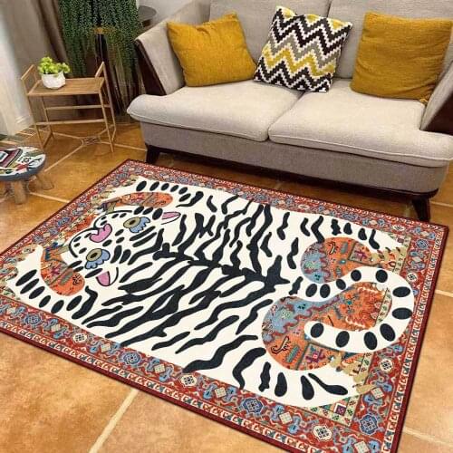 New Cartoon Anime Tiger 3D Printed Carpets For Living Room Bedroom Large Area Carpet Kids Mat Play Game Floor Child Big Rug Room