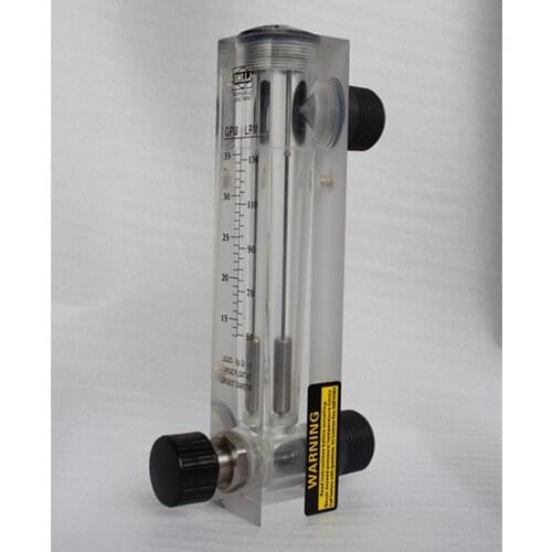 LZM-25 panel type flowmeter flow meter Indicator Counter with controller valve liquid G1 DN5 1-10GPM 5-35LPM 5-40GPM 10-150LPM