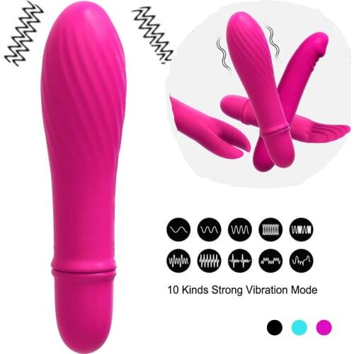 Mini Bullet Vibrator Sex Toys for Woman Silicone Realistic Dildo Slut Pocket Masturbator G Spot Vagina Massager Anal Stimulator
