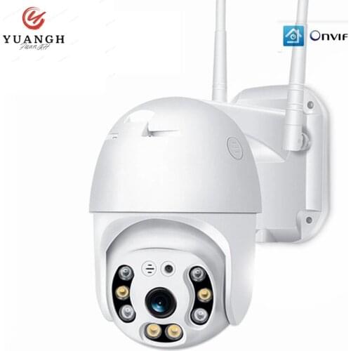 1080P Mini PTZ Wifi Camera H.265 Two Ways AUDIO Wireless/Wired ONVIF IP Camera AI Human Detection ICSEE APP ONVIF